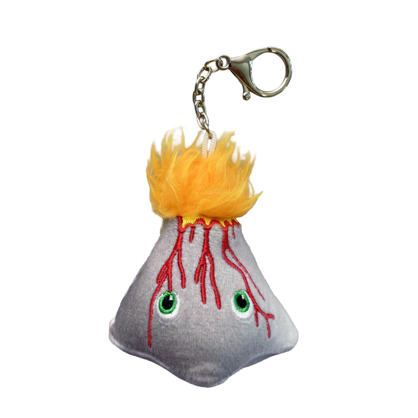 Volcano Keychain