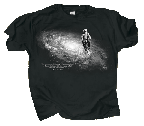 Einstein's Bicycle T-shirt