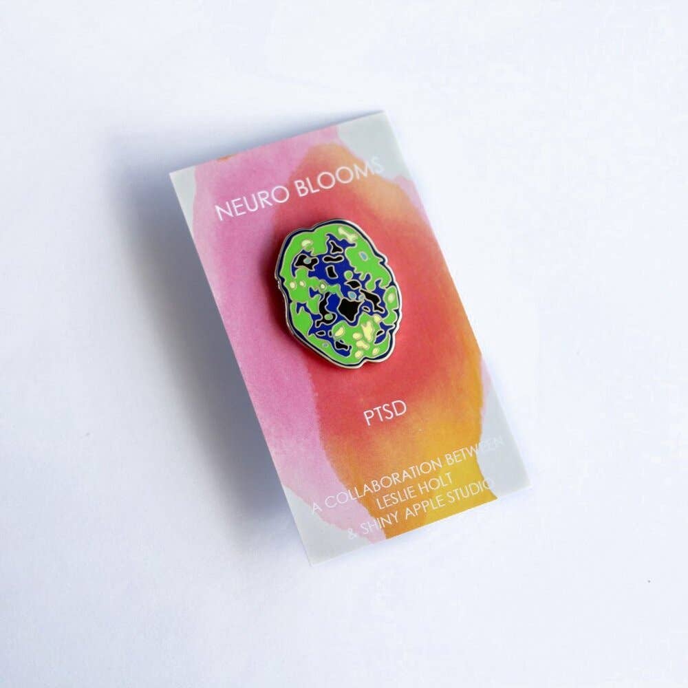 PTSD Enamel Pins