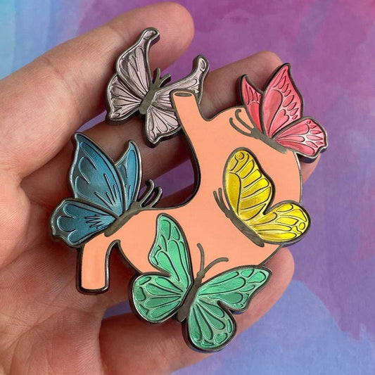 Butterflies in my Stomach Pin