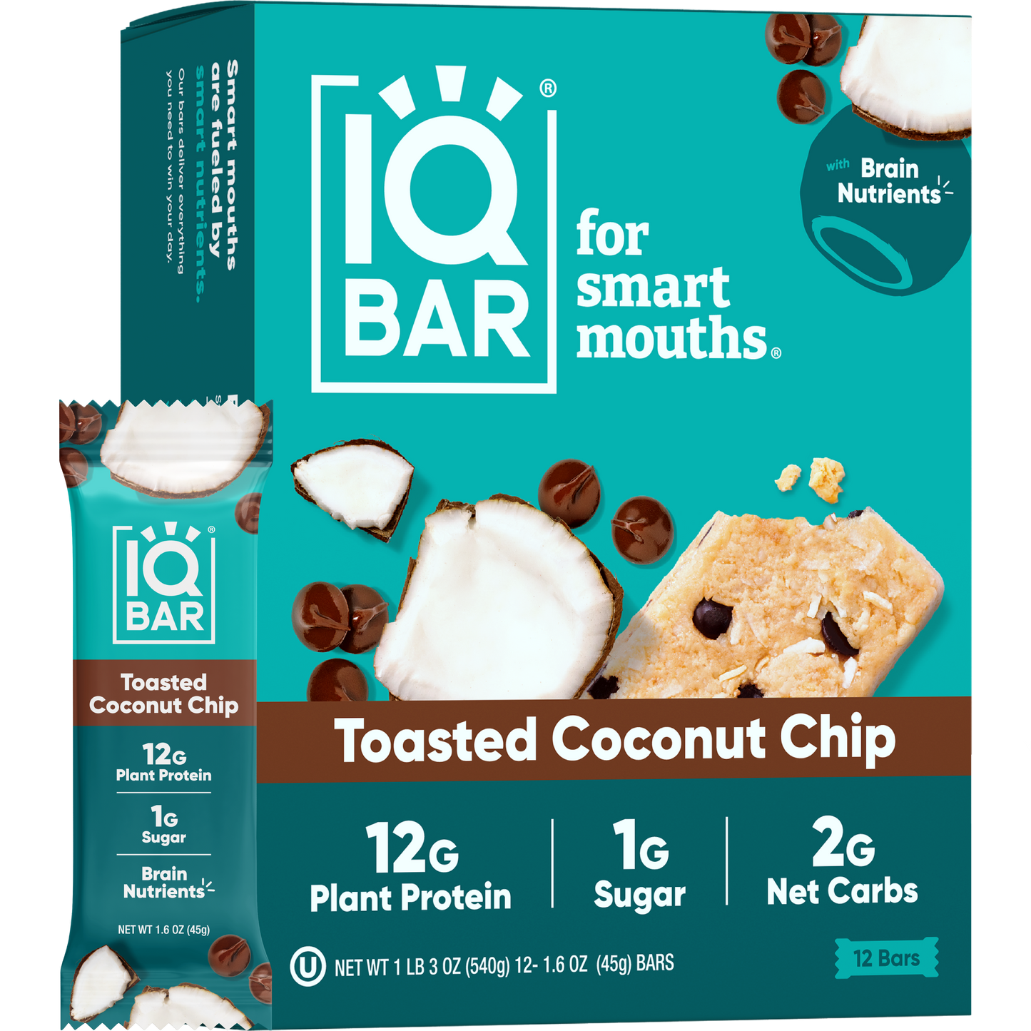 Toasted Coconut Chip | Brain + Body Keto Protein Bars