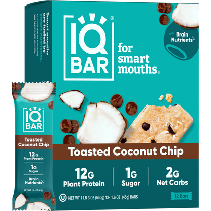 Toasted Coconut Chip | Brain + Body Keto Protein Bars