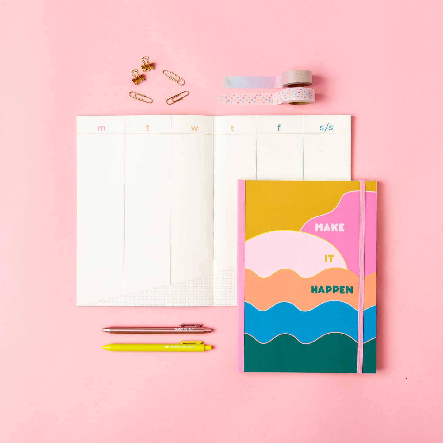 Perpetual Planner - Clean & Colorful