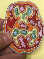 Bipolar Embroidered Patches