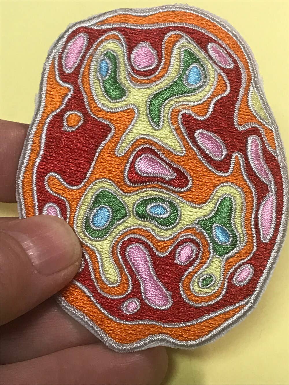 Bipolar Embroidered Patches