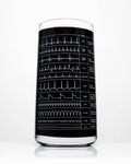 Heartbeat Drinking Glass