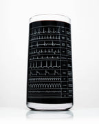 Heartbeat Drinking Glass