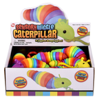 (T) 3.75" SENSORY WIGGLE CATERPILLAR CLIP ON