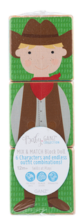 Wooden Block Doll Boy