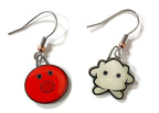 Blood Cell Earrings