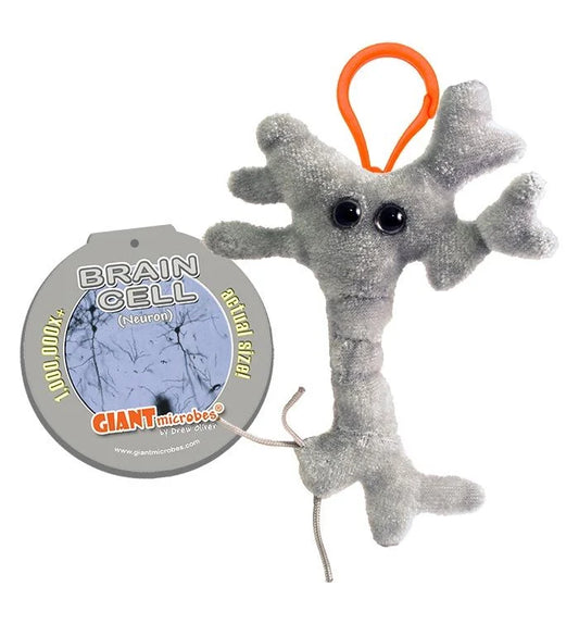 Brain Cell Keychain