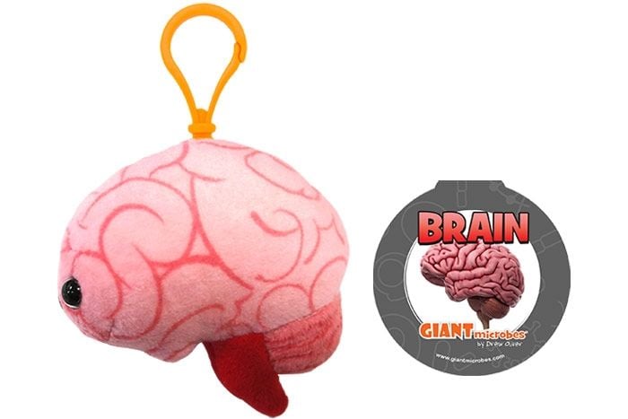 Brain Keychain