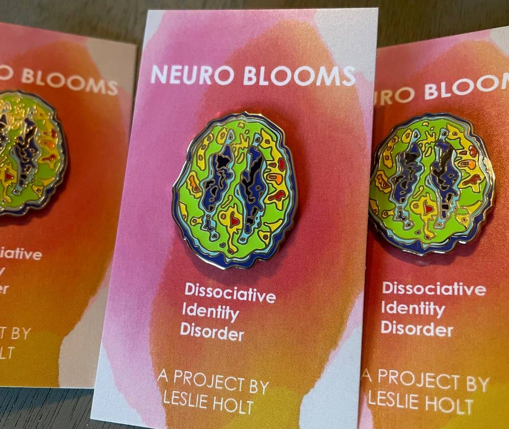 Dissociative Identity Disorder Enamel Pins
