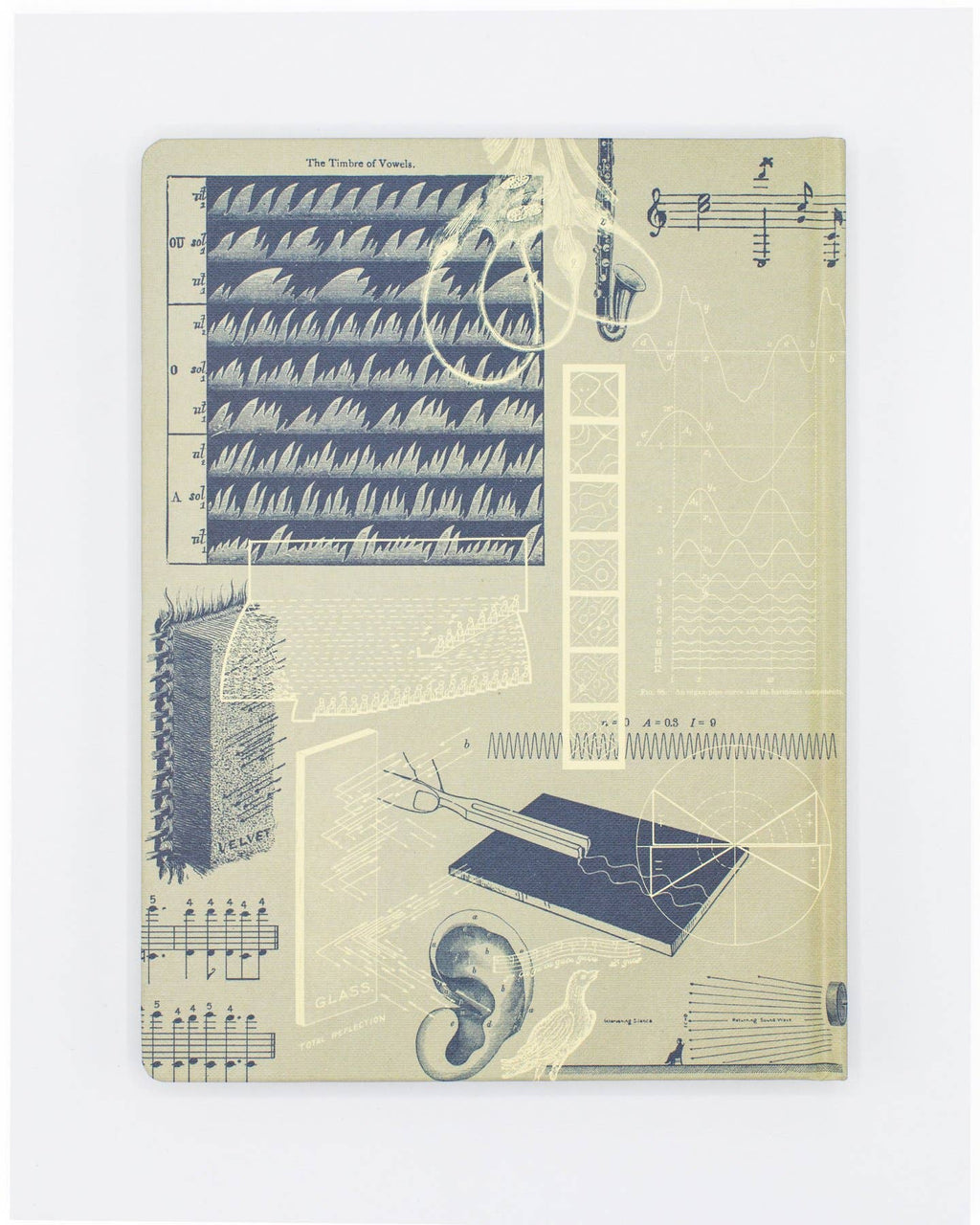 Sound Hardcover  - Lined/Grid Page Notebook