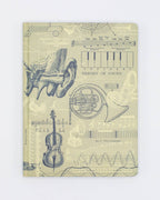 Sound Hardcover  - Lined/Grid Page Notebook