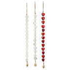 Glass Heart Windchime