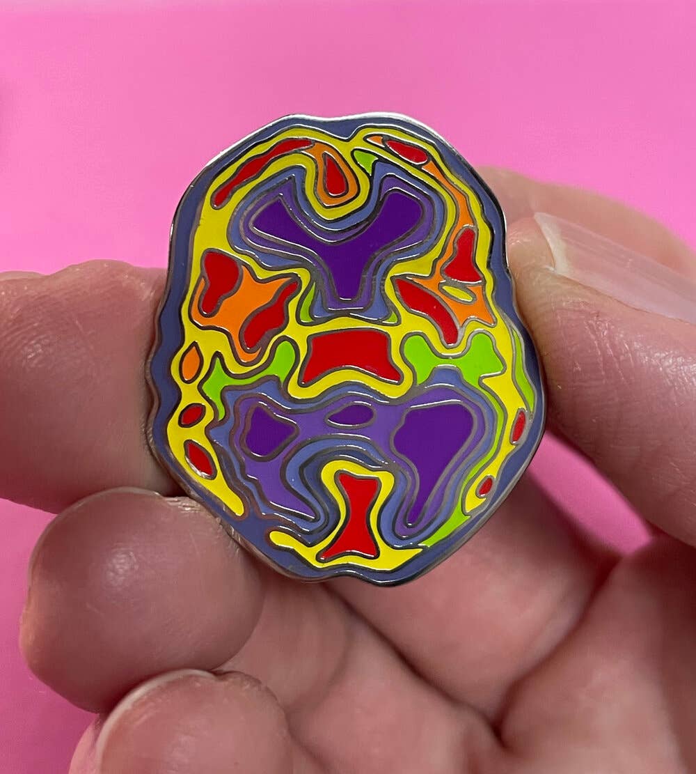 Mindfulness Enamel Pins