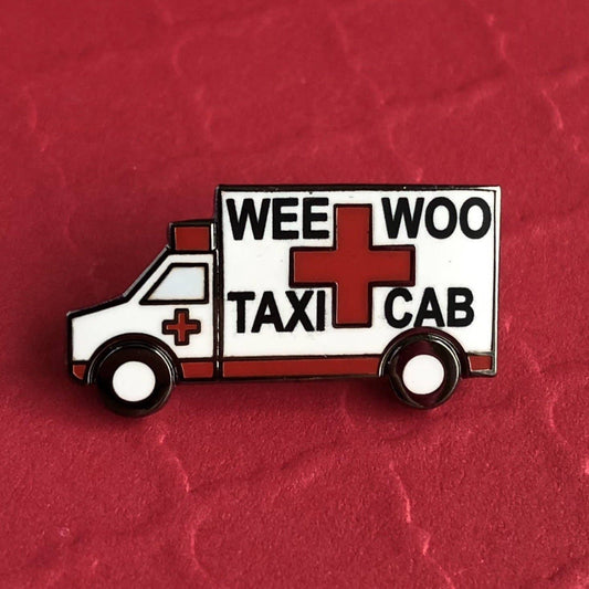 Wee Woo Taxi Pin