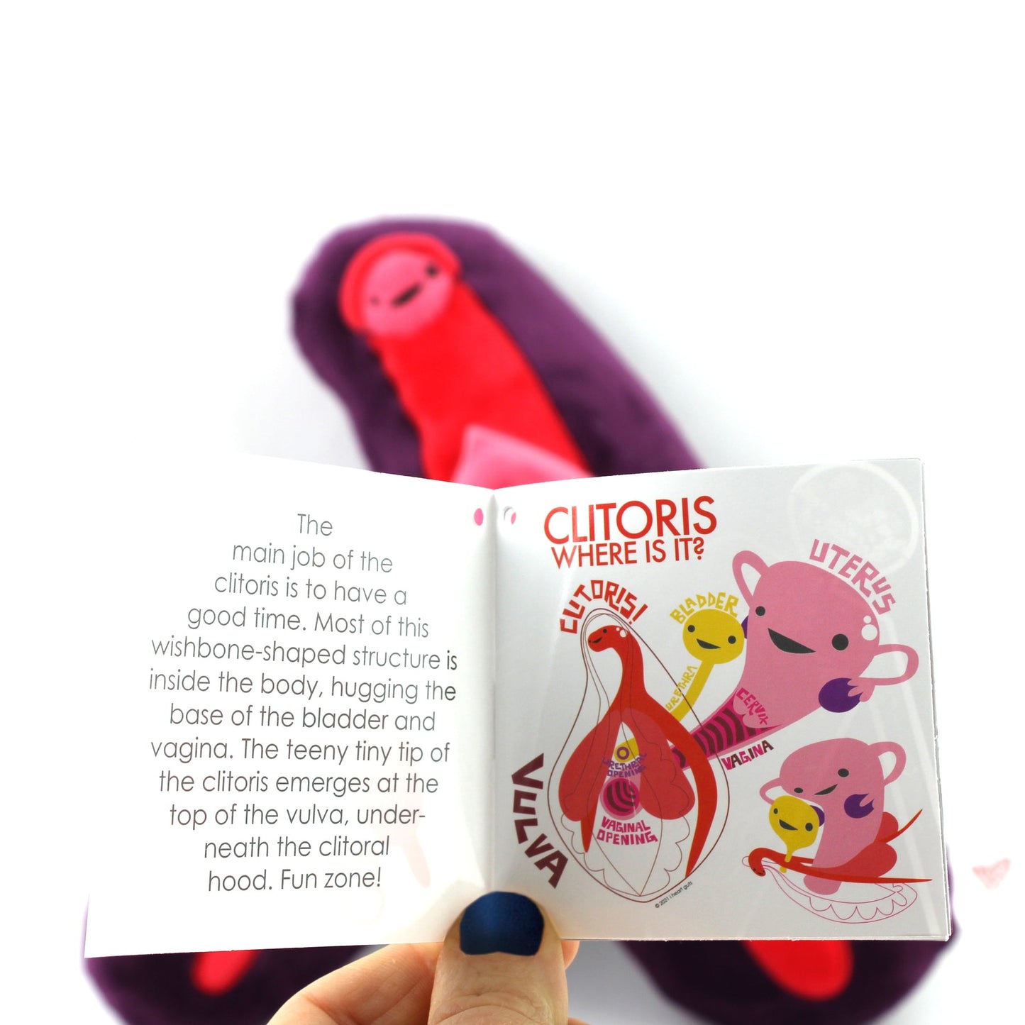 Enjoy Your Clitoris Plushie
