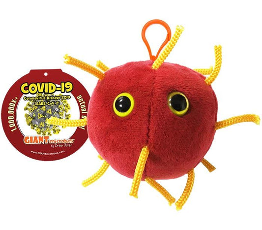 Coronavirus COVID-19 Keychain