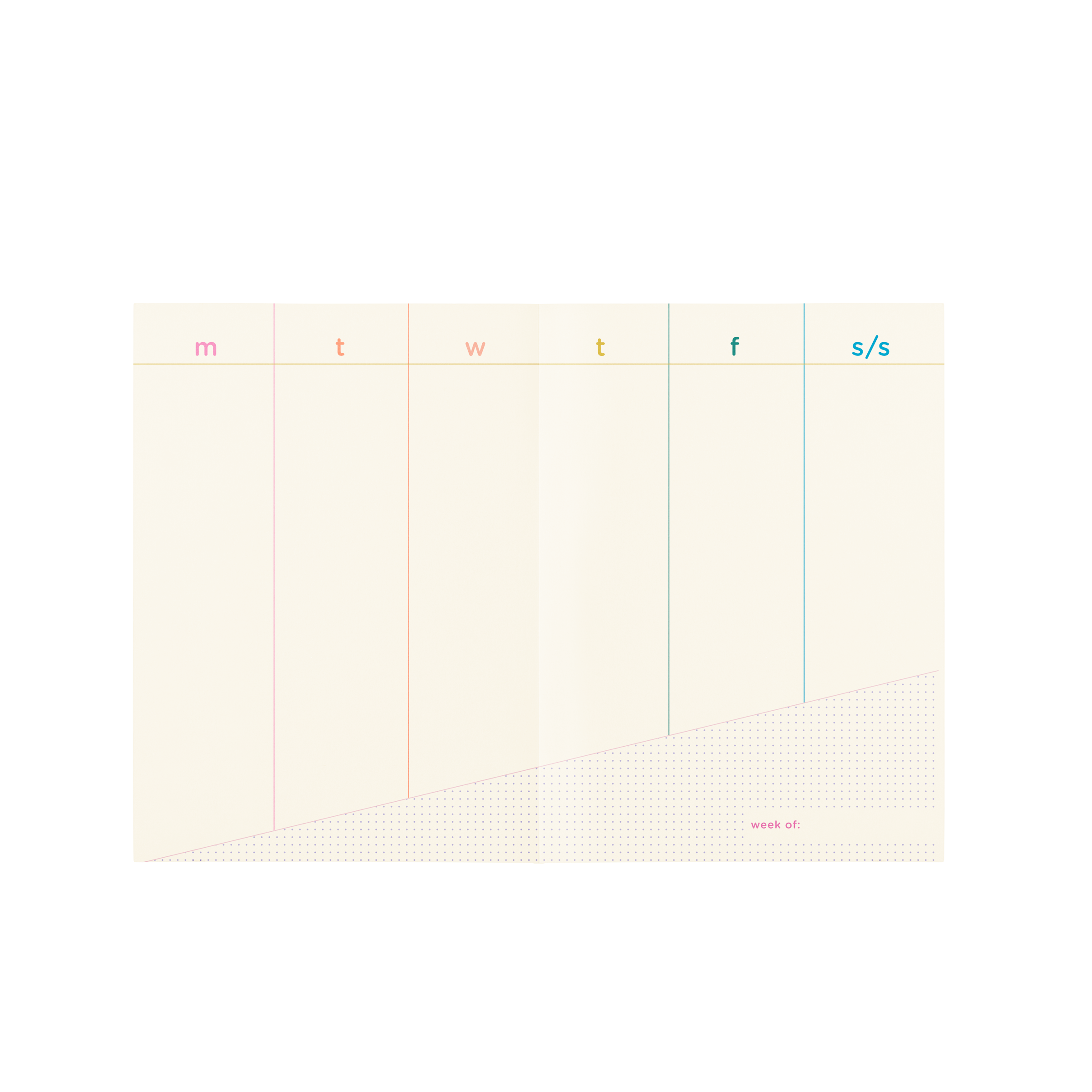 Perpetual Planner - Clean & Colorful