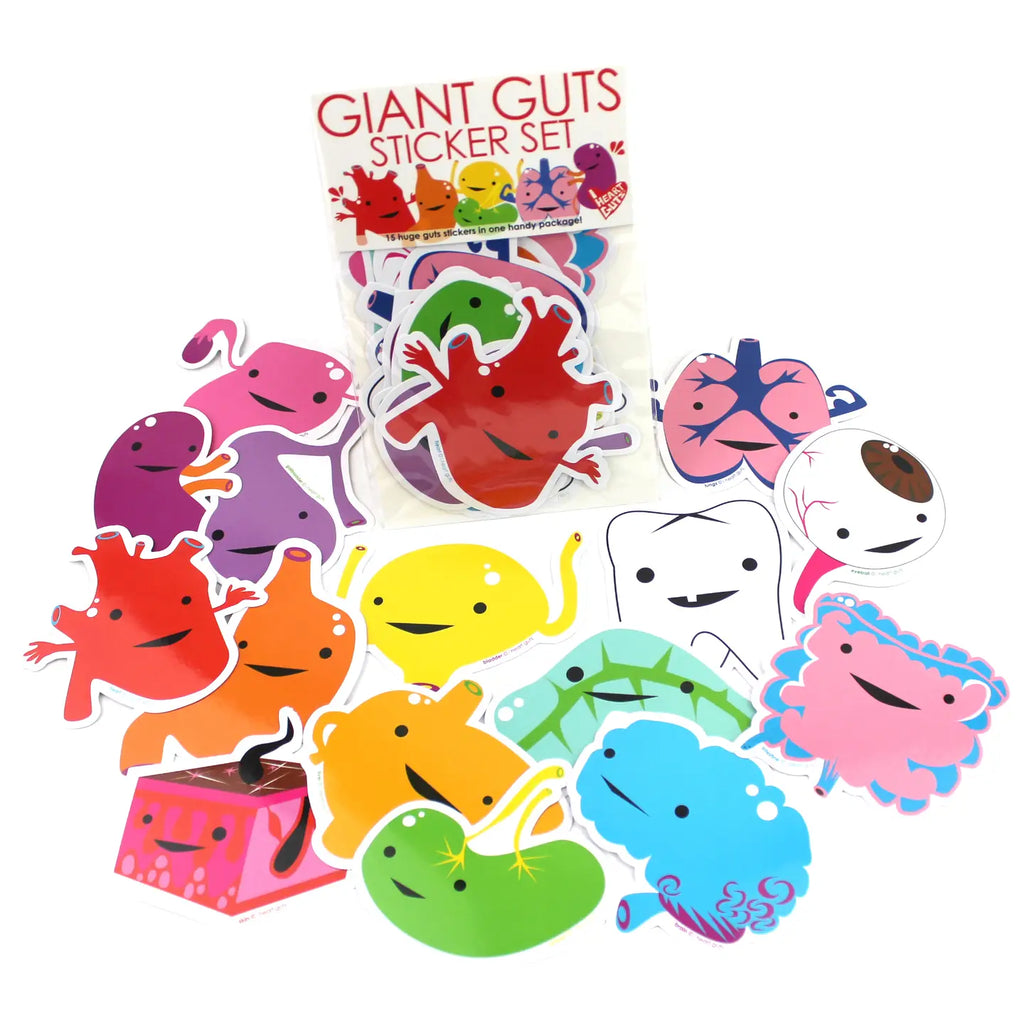 I Heart Guts Sticker