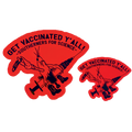 Get Vaxxed Crawfish Sticker