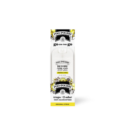 Poo~Pourri 1oz Pocket Sprayer 32ct 4 Tray - Original Citrus