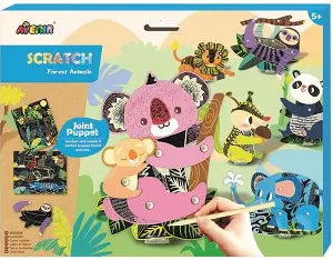 Scratch Forest Animals