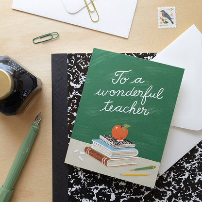 WONDERFUL TEACHER | greeting card