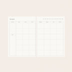 GARDEN FLORA | LINEN-BOUND UNDATED WEEKLY PLANNER