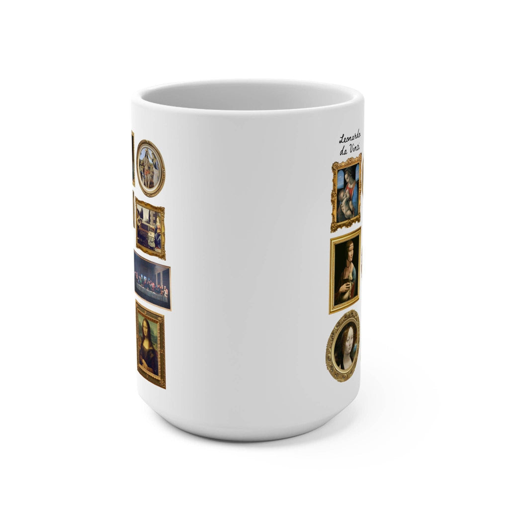 Leonardo da Vinci Mug - 15 oz