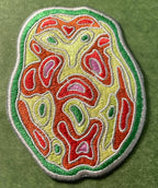 Anxiety Embroidered Patches