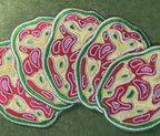 Anxiety Embroidered Patches