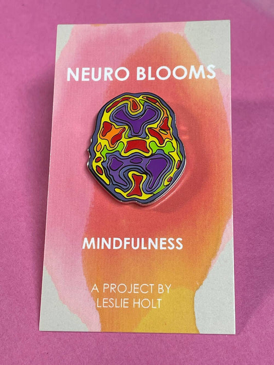 Mindfulness Enamel Pins