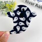 Ghost hair claw clip