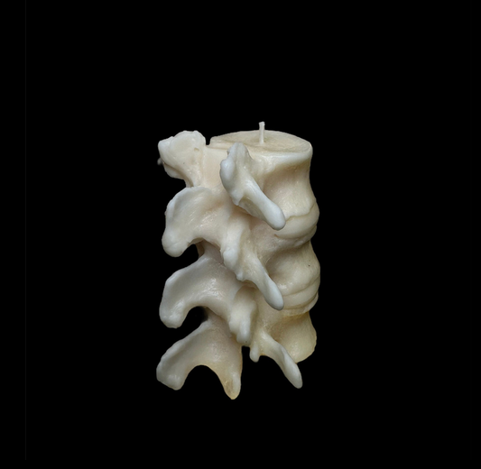 White Spine Candle