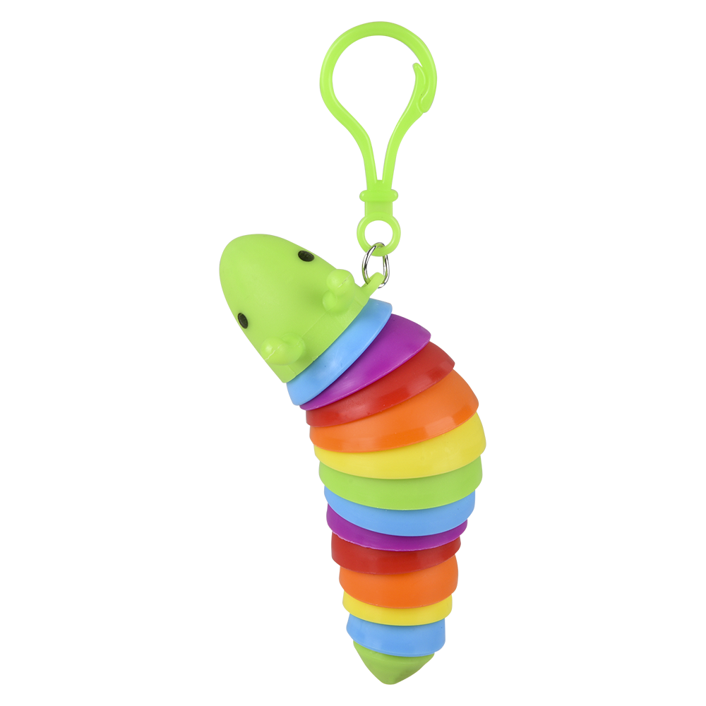 (T) 3.75" SENSORY WIGGLE CATERPILLAR CLIP ON