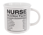 Nurse Nutrition Facts Mug