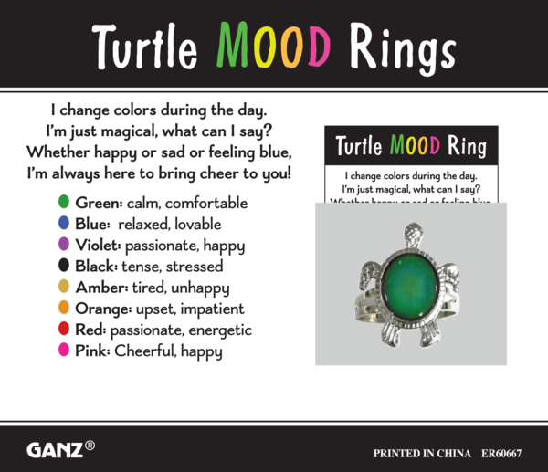 Turtle Mood Ring