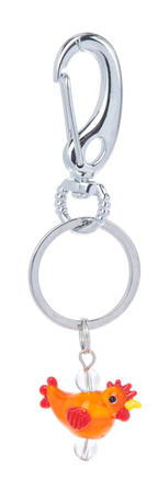 Miniature Glass World - Animal Key Rings