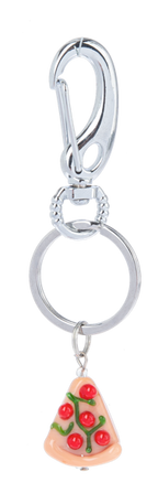 Miniature Glass World - Food Key Rings