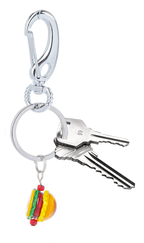 Miniature Glass World - Food Key Rings