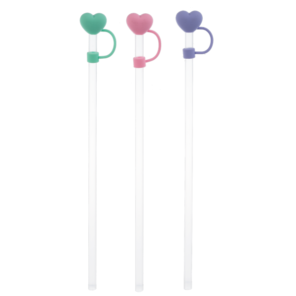 Heart Straw Topper