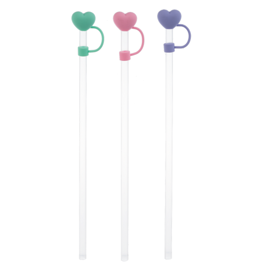 Heart Straw Topper