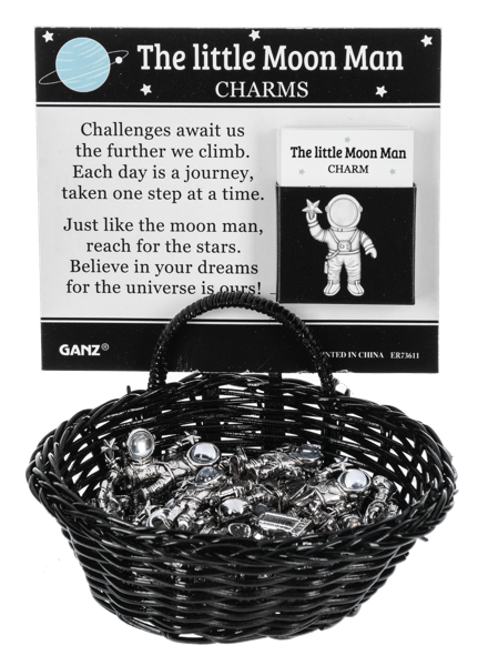 Moon Man Charms