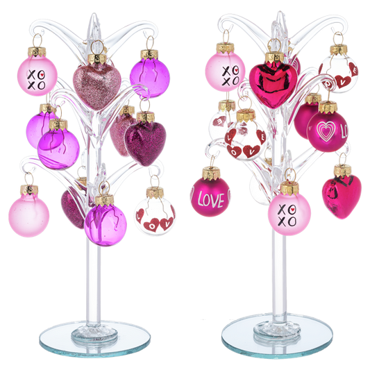 Valentine Tree with Ornaments