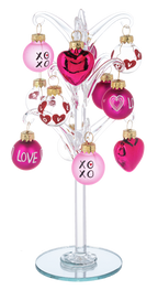 Valentine Tree with Ornaments