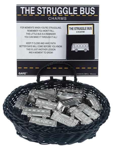 The Struggle Bus Charms