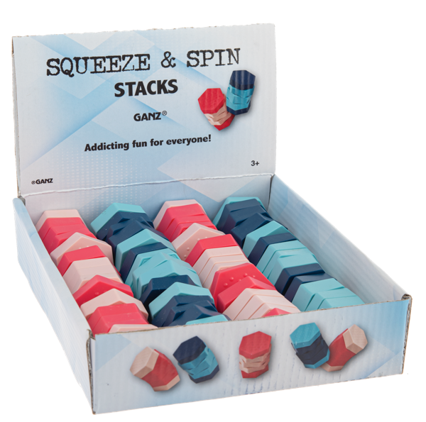 Squeeze and Spin Fidget Toy